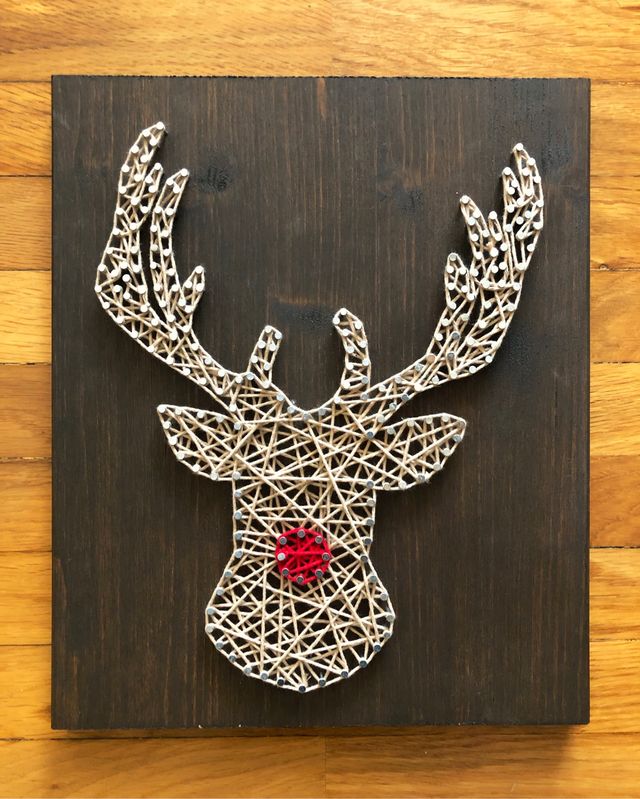 Cuadro hilos y clavos