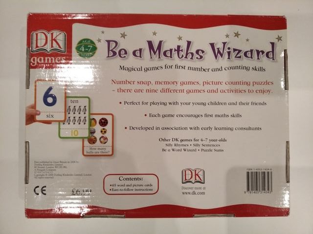 Juego de sumas y restas en ingles