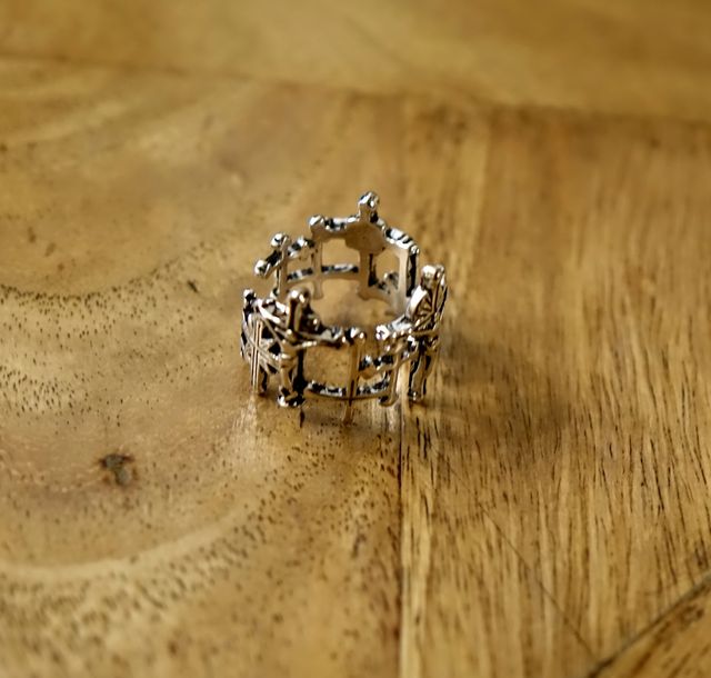 ANILLO DE CRUCES AJUSTABLE