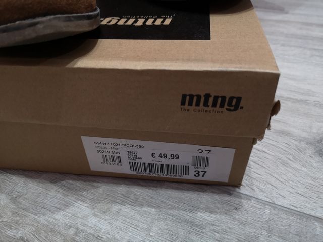 Botines Mustang mujer talla 37