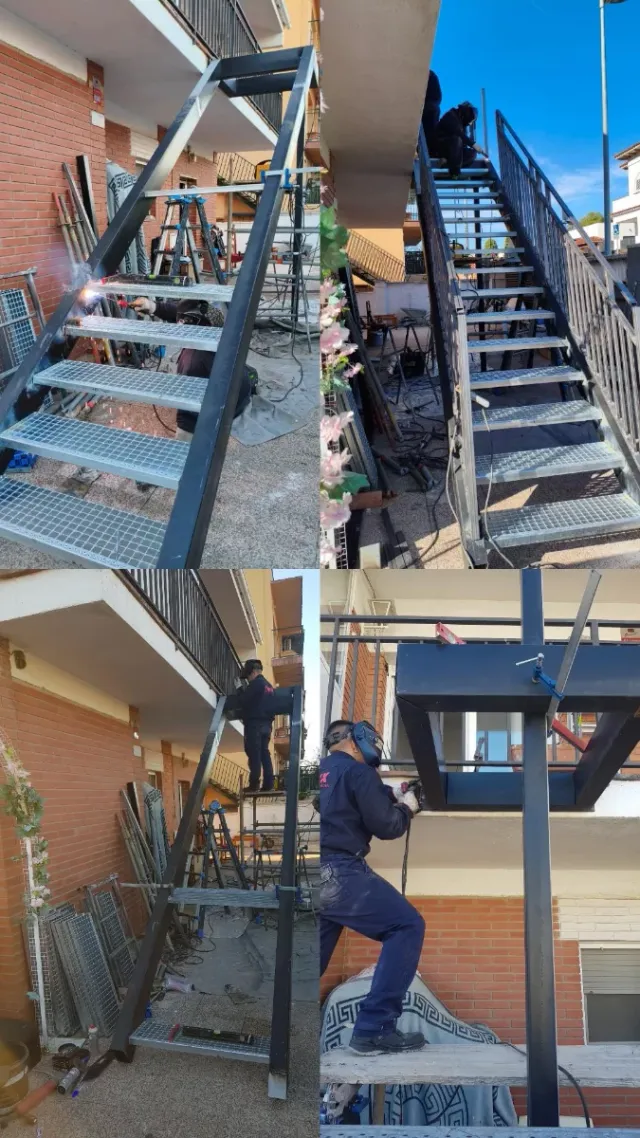 Puertas y escaleras