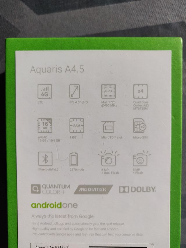 Bq Aquaris A4.5