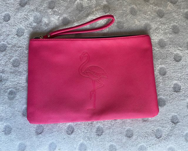 Bolso de mano fucsia