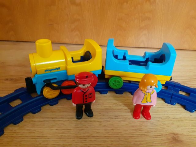 Playmobil 1,2,3 locomotora 6760