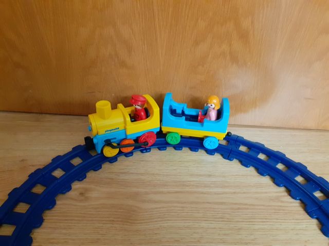 Playmobil 1,2,3 locomotora 6760