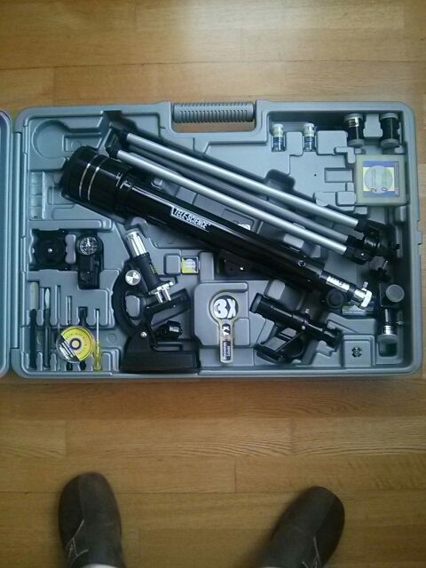 Telescopio y microscopio juguete