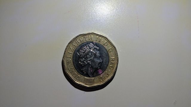 Moneda ONE POUND Elizabeth II 2017