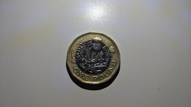 Moneda ONE POUND Elizabeth II 2017