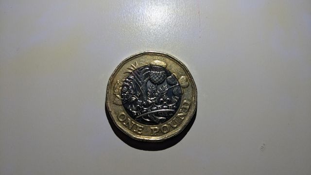 Moneda ONE POUND Elizabeth II 2017