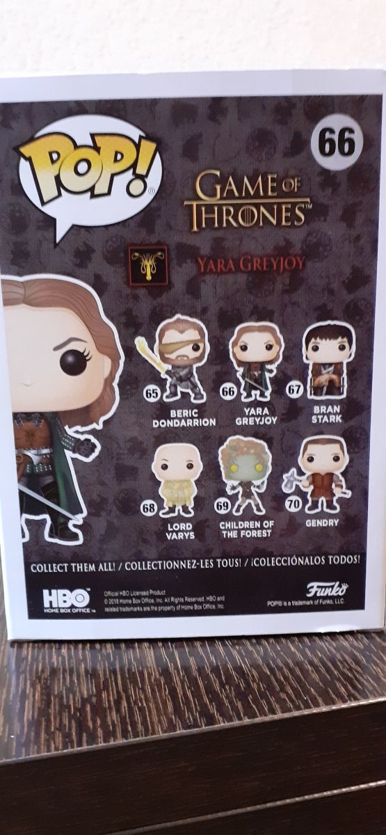 PoP FunKo Juego de Tronos Yara GreyJoy