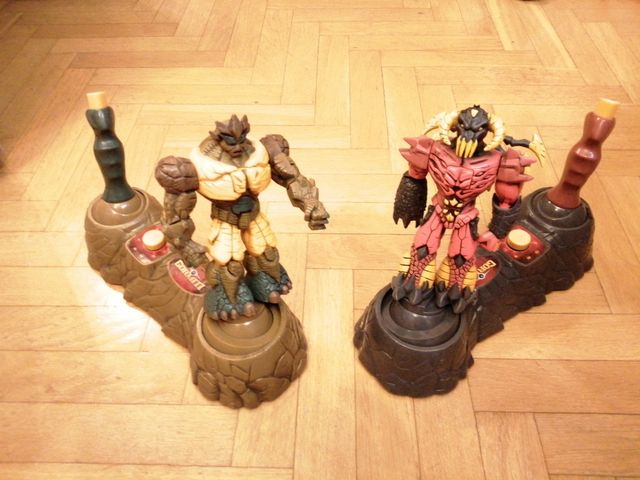 Juego de Gormiti luchadores