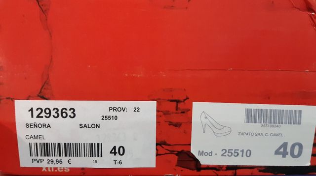 Salones de tacón y plataforma, color camel