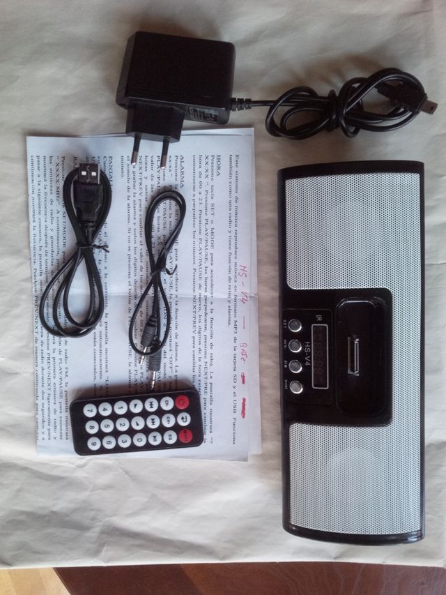 BASE MULTIFUNCION IPOD  Y IPHONE,  base y carga