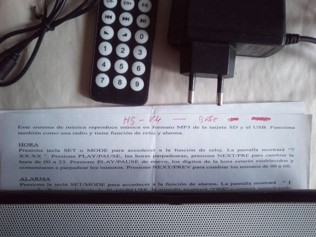 BASE MULTIFUNCION IPOD  Y IPHONE,  base y carga