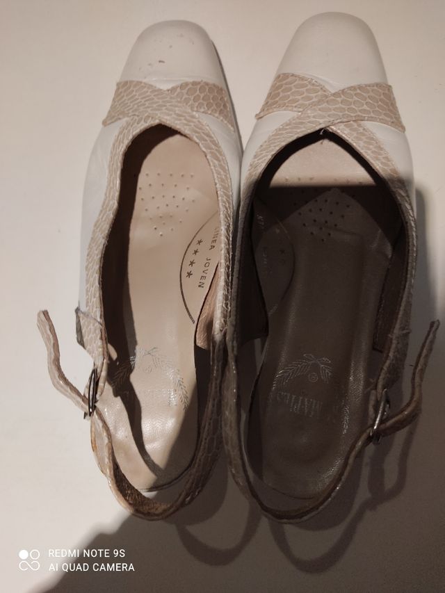 Zapatos de vestir de señora. Talla  36.