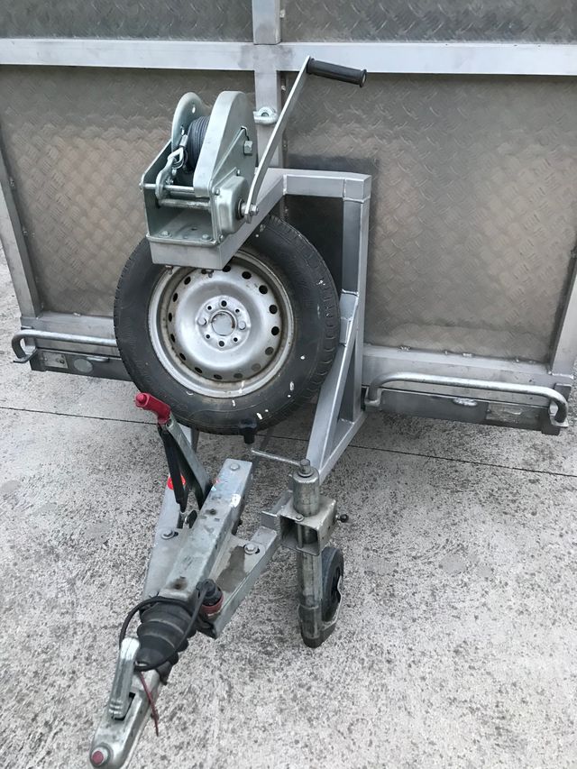 Remolqueportacochepeqe+caja aluminiodesmontable