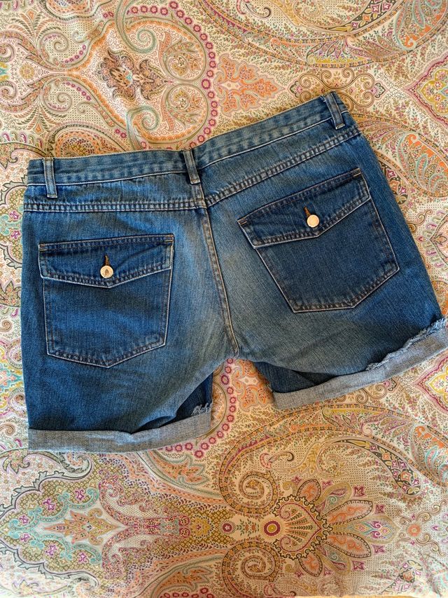 Pantalón corto jeans