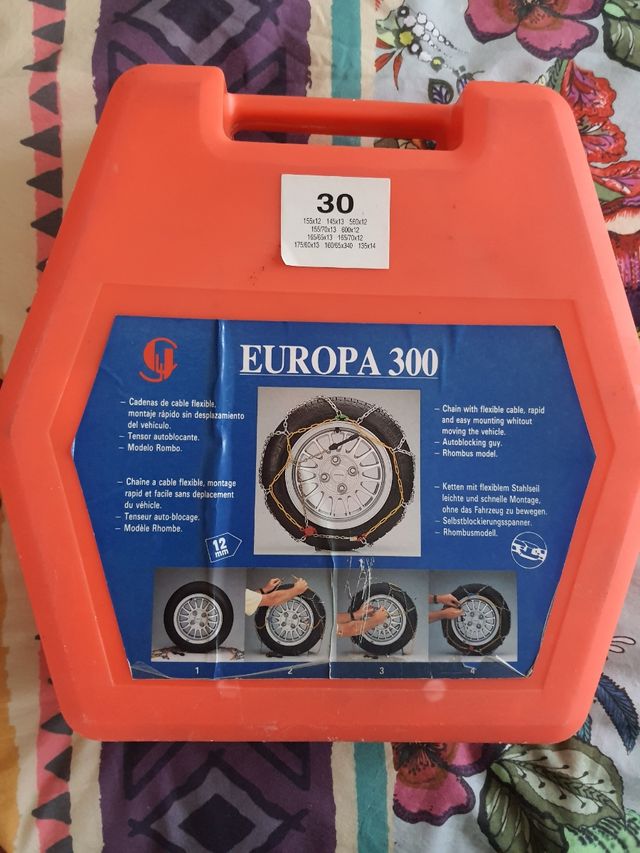 Cadenas de Nieve Tipo Rombo 12 mm