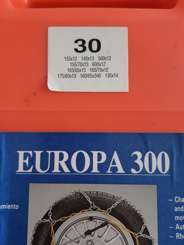 Cadenas de Nieve Tipo Rombo 12 mm