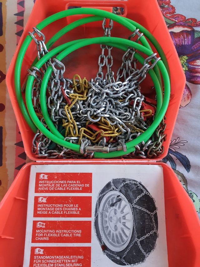 Cadenas de Nieve Tipo Rombo 12 mm