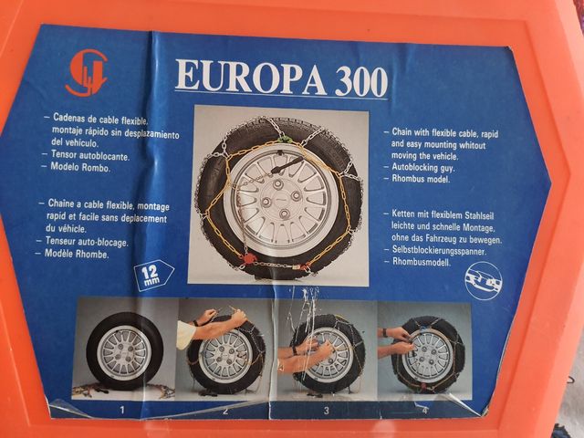 Cadenas de Nieve Tipo Rombo 12 mm