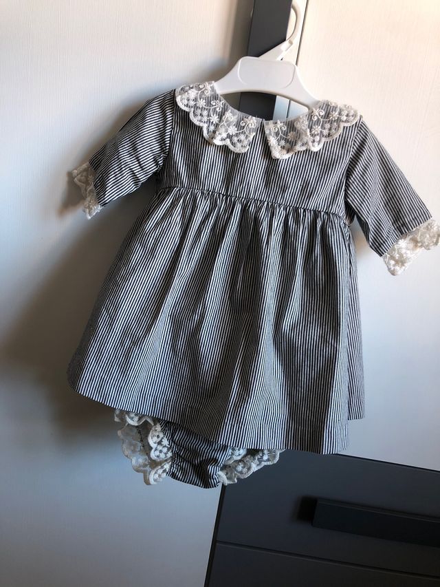 Vestido gocco talla 9-12