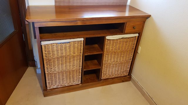 Mueble planchero madera mejicana