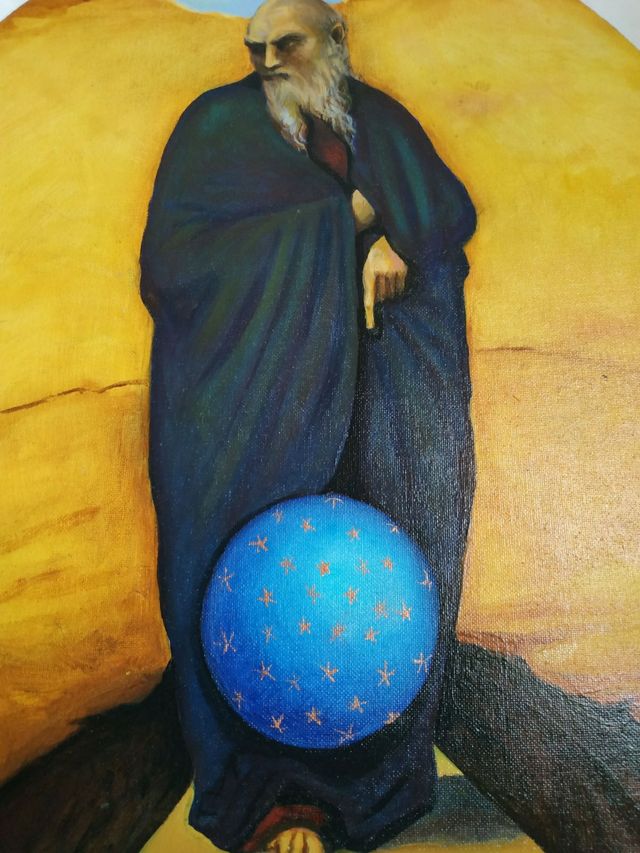 óleo tabla 40 cm x 50 cm