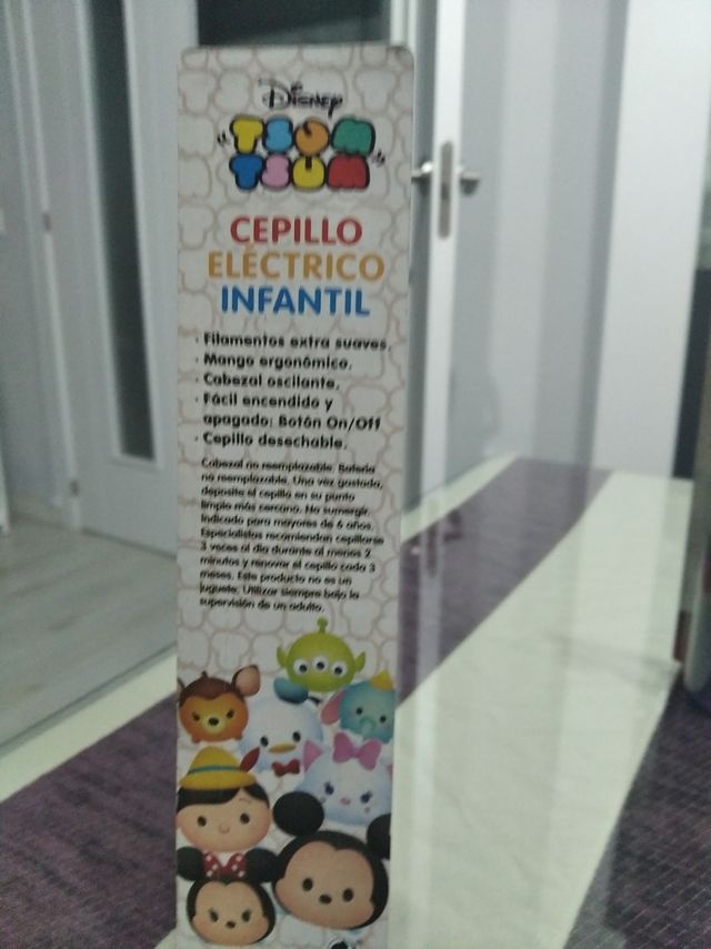 cepillo eléctrico infantil Disney