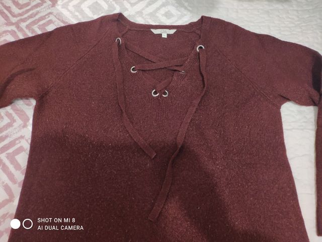 Jersey granate talla L