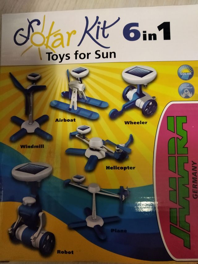 robot solar sin estrenar