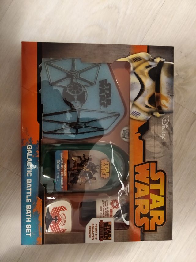 set de baño star wars sin estrenar