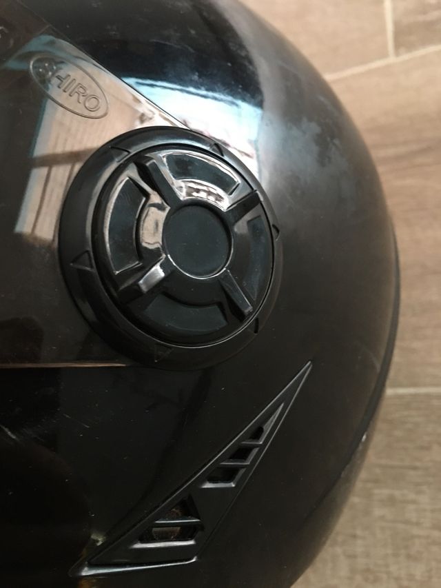 SHIRO CASCO M negro completo caja