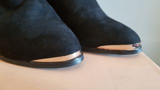 Botas altas de tacón marca Menbur. de segunda mano por 25 EUR en León en  WALLAPOP