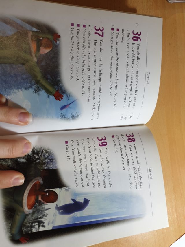 Libro inglés "Survive!"