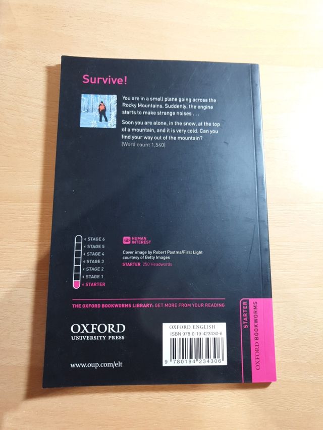 Libro inglés "Survive!"