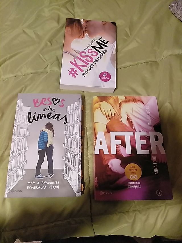 Pack 3 libros juveniles