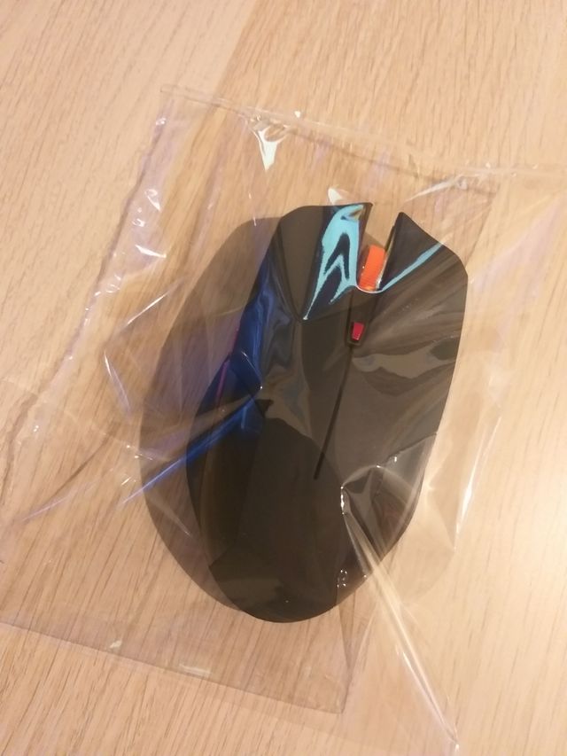 raton negro nuevo mate