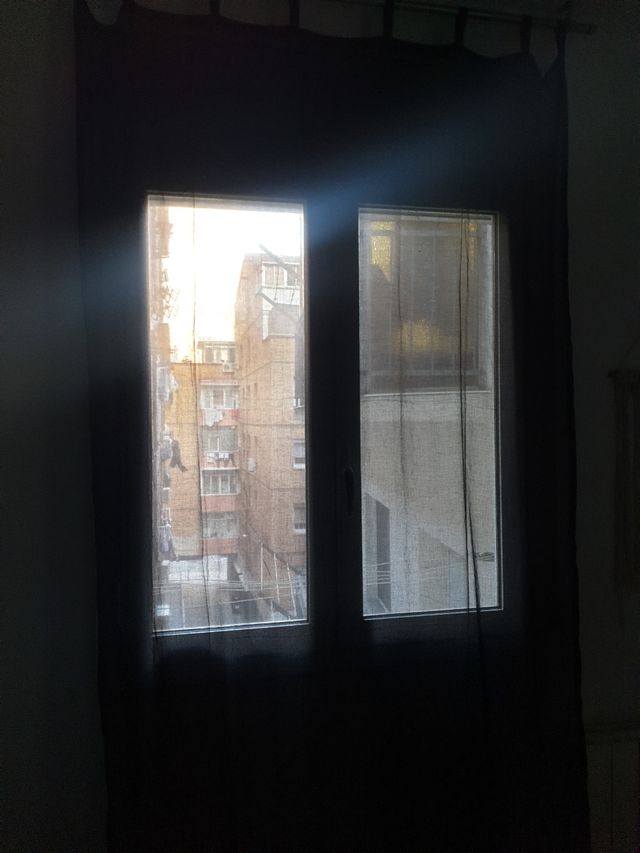 Cortina negra IKEA Wilma