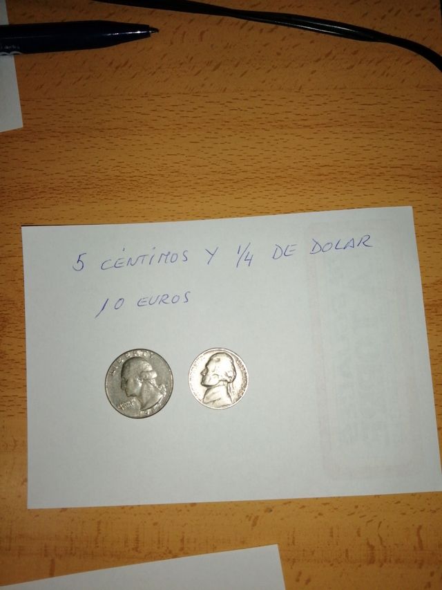 monedas de distintos países