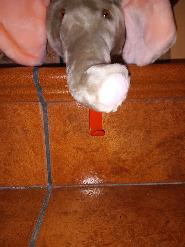 colgador de peluche nuevo