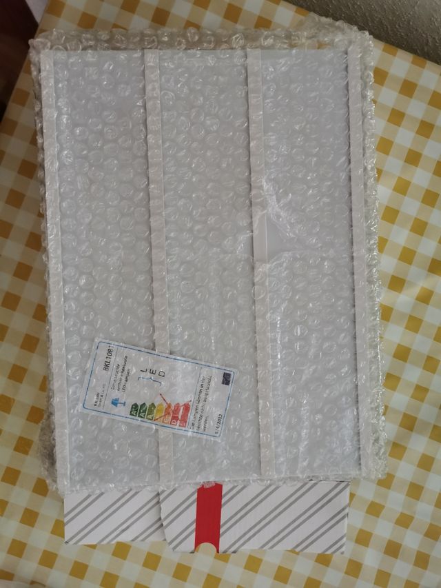 Caja lampara para mensajes.