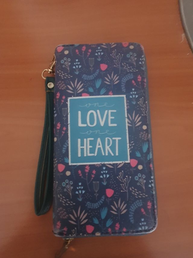 lote de dos carteras/monedero