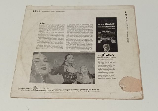 Vinilo Yma Sumac. Jazz, Folk, Country