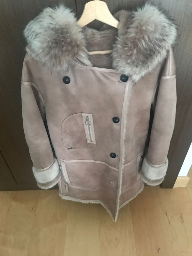 Abrigo pelo por dentro