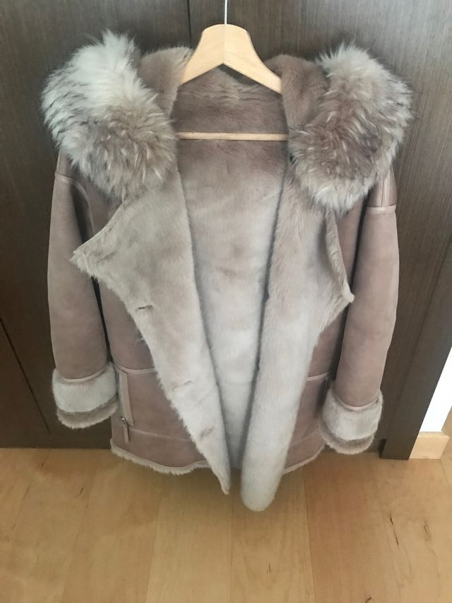 Abrigo pelo por dentro