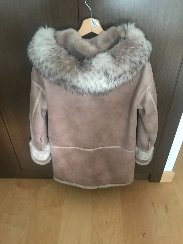 Abrigo pelo por dentro