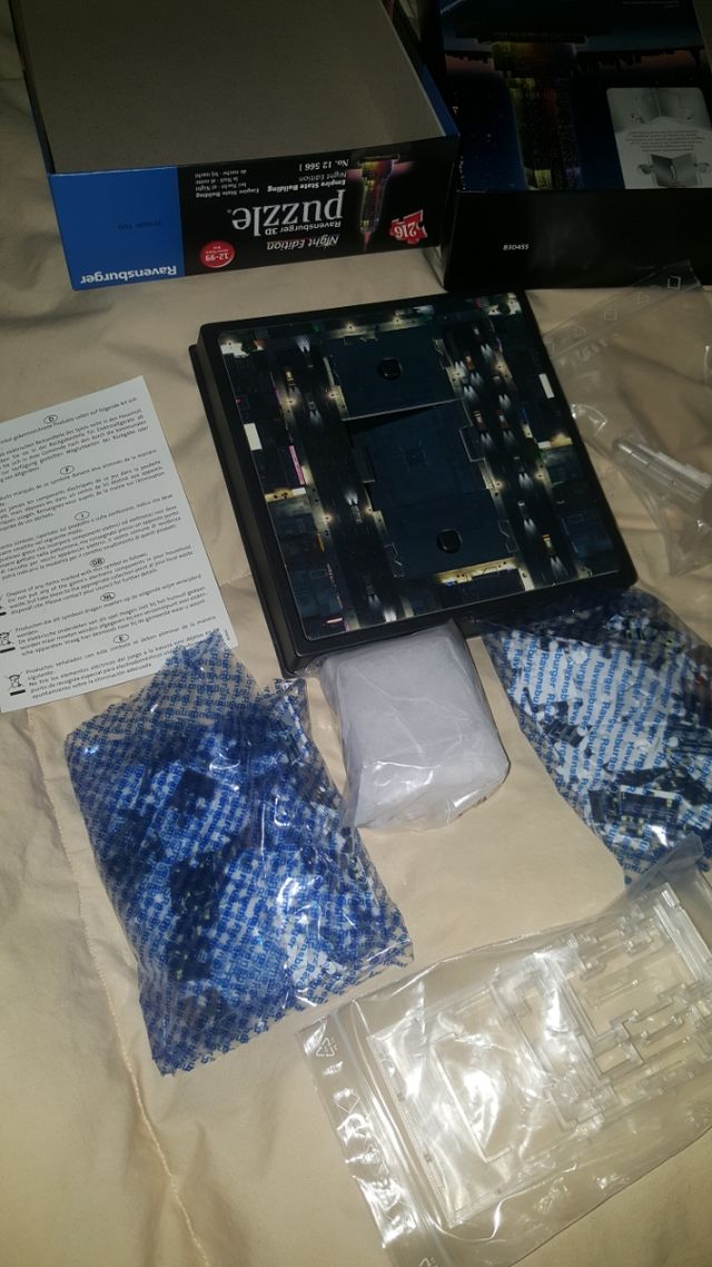 PUZLE 3D EMPIRE STATE Edition Night leds.Final!