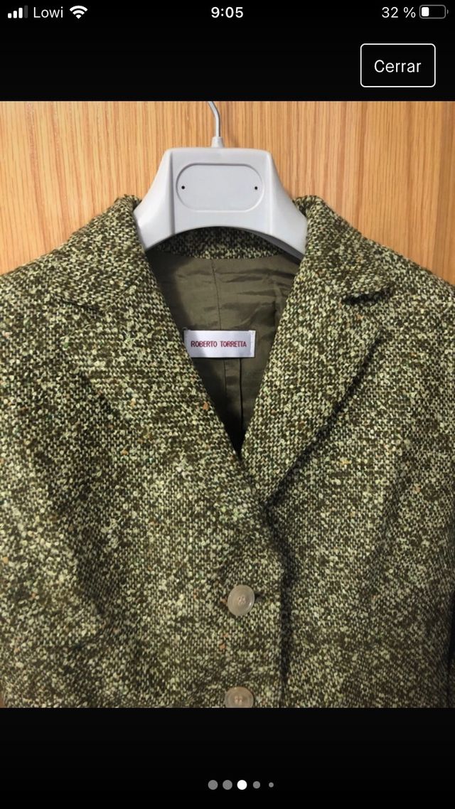 Traje lana Roberto Torreta