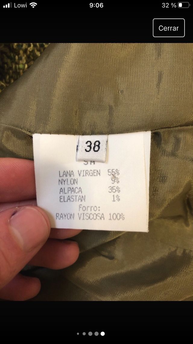 Traje lana Roberto Torreta